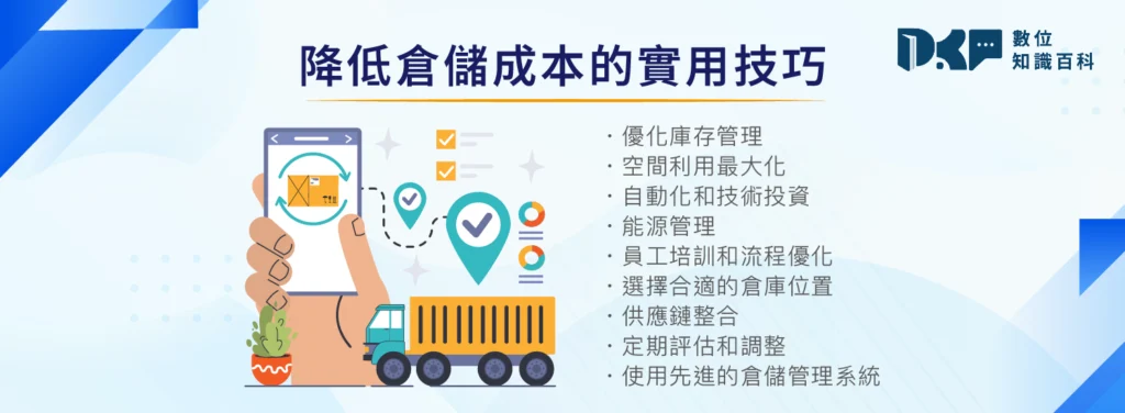 降低倉儲成本的實用技巧