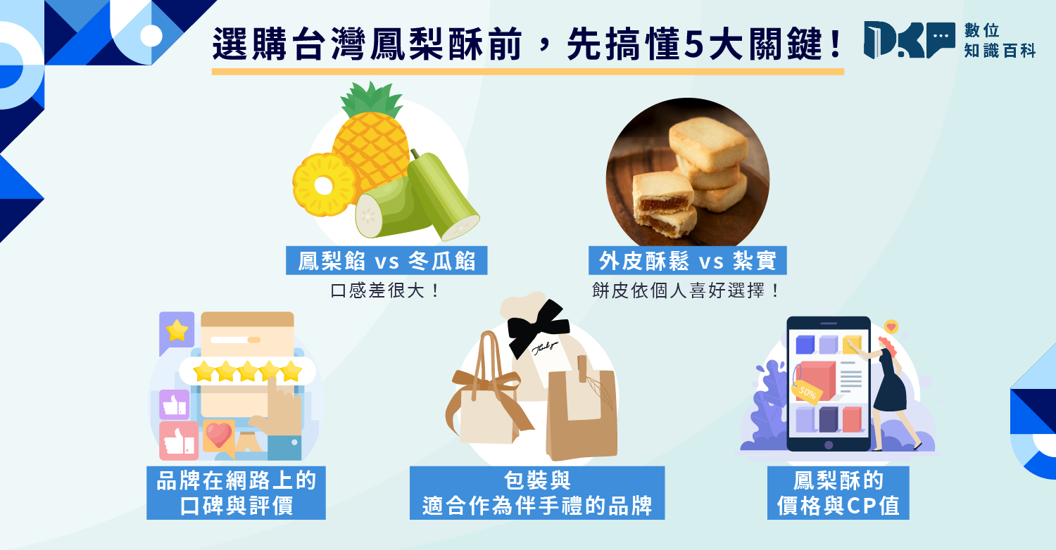 選購台灣鳳梨酥前，先搞懂 5 大關鍵！
