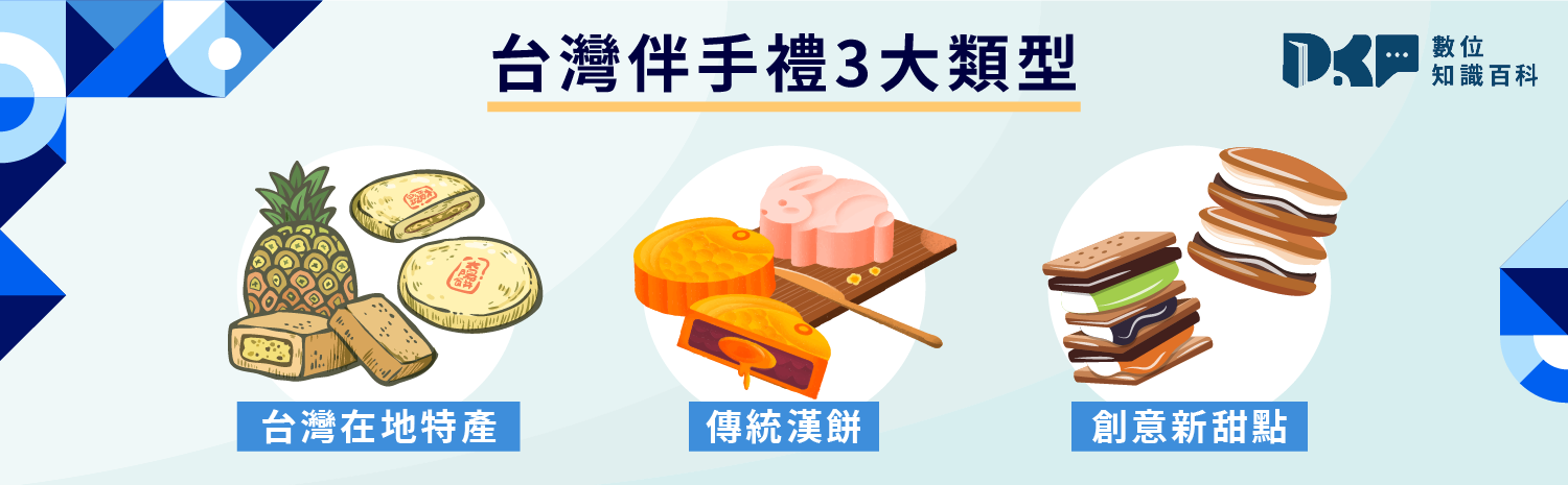 1. 先搞懂台灣伴手禮 3 大類型