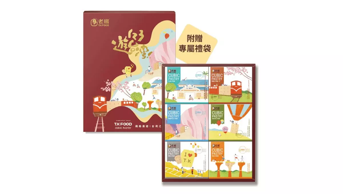 過年伴手禮推薦 3：老楊方塊酥－樂遊台灣大禮盒