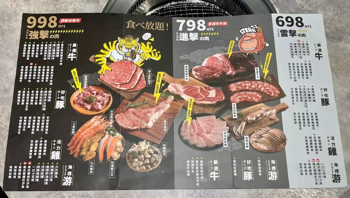 台北燒肉推薦#6-肉次方 燒肉放題