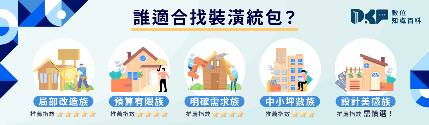 誰適合找統包？5 種裝潢情境完整解析