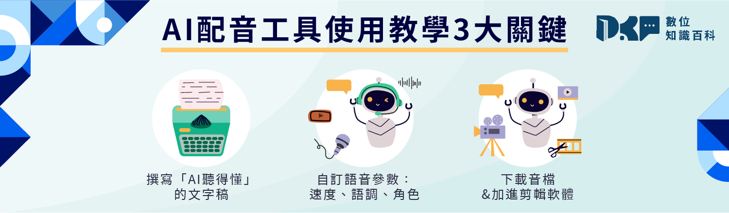 AI 配音工具使用教學：從輸入文字到自然配音