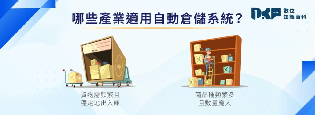 哪些產業適用自動倉儲系統？